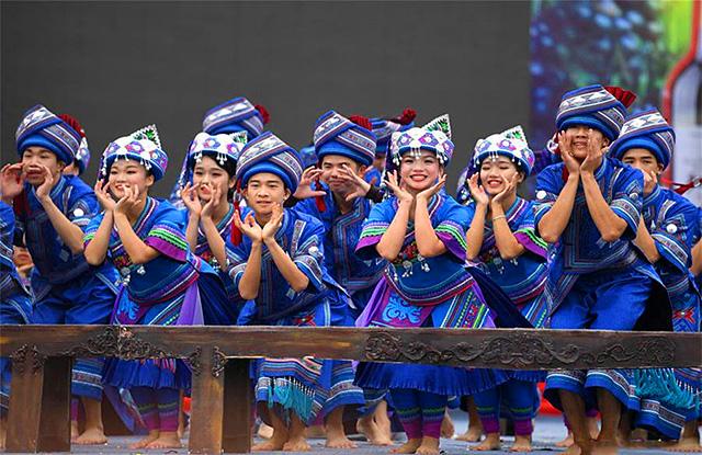 Mulam ethnic group celebrates Yifan festival in SW China